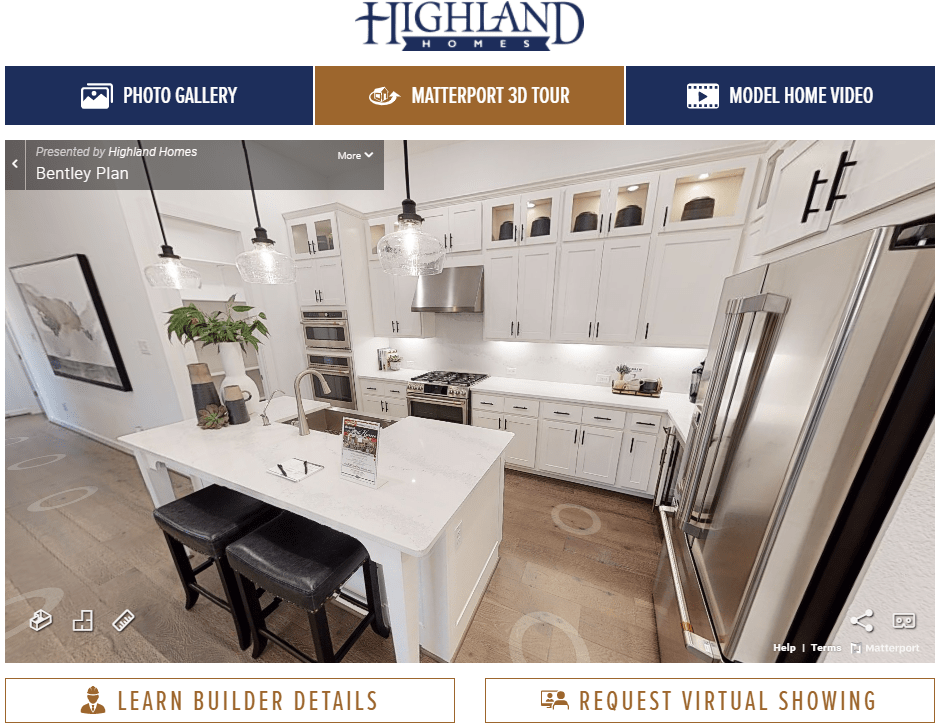 Highland Homes Virtual Tour Highland Homes Virtual Tour